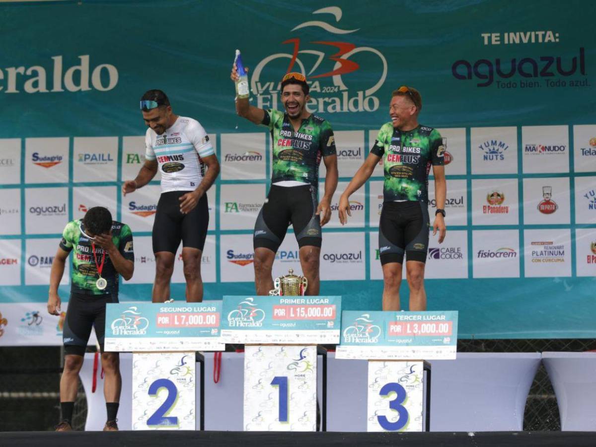 ¡Felicidades a los ganadores de la Vuelta Ciclística EL HERALDO 2024!