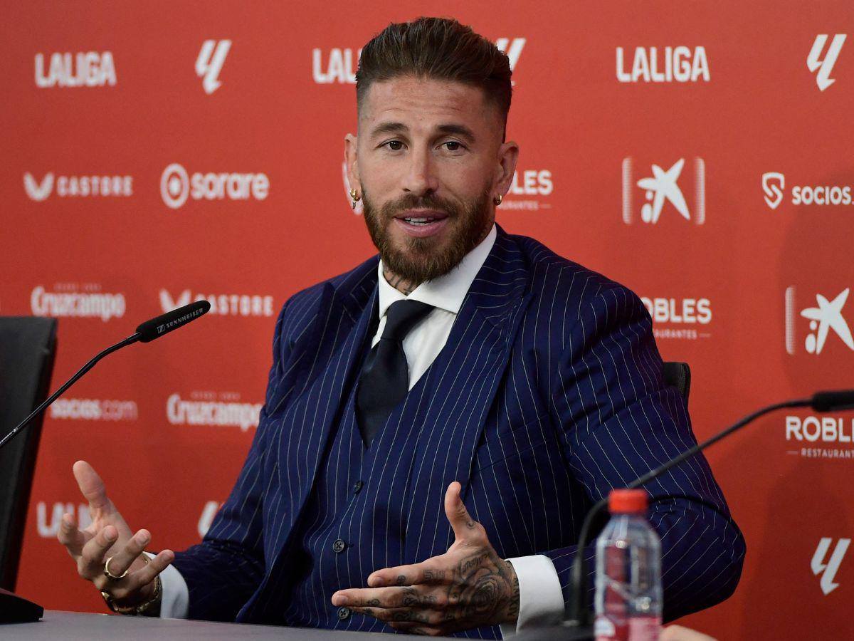 Sergio Ramos lanza dardo envenenado al PSG tras ser presentado por el Sevilla