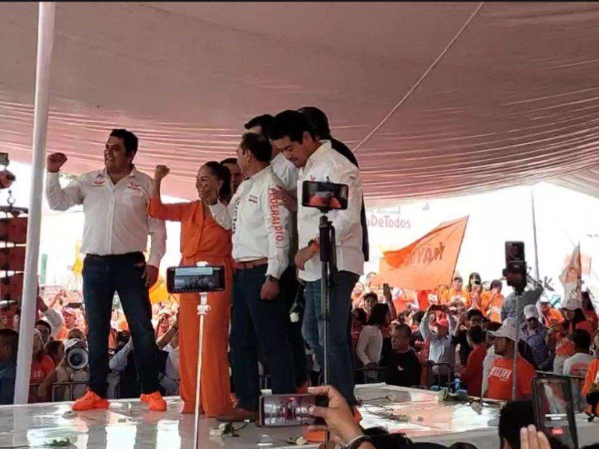 Jorge Álvarez Máynez se encuentra en Puebla, para luego desplazarse y cerrar su campaña en la Ciudad de México.