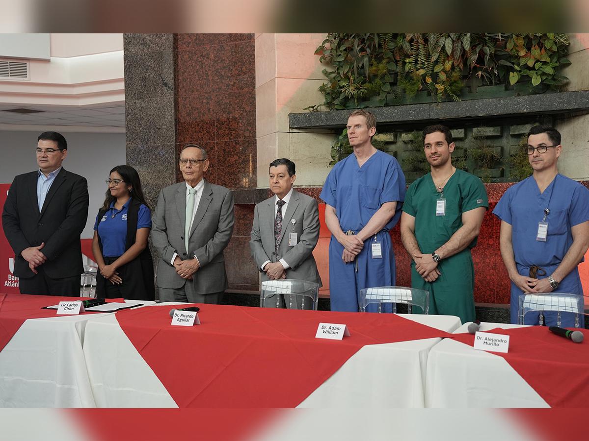 <i>Conferencia de prensa de la tercera edición de la Brigada Medica Duke Heart for Honduras.</i>