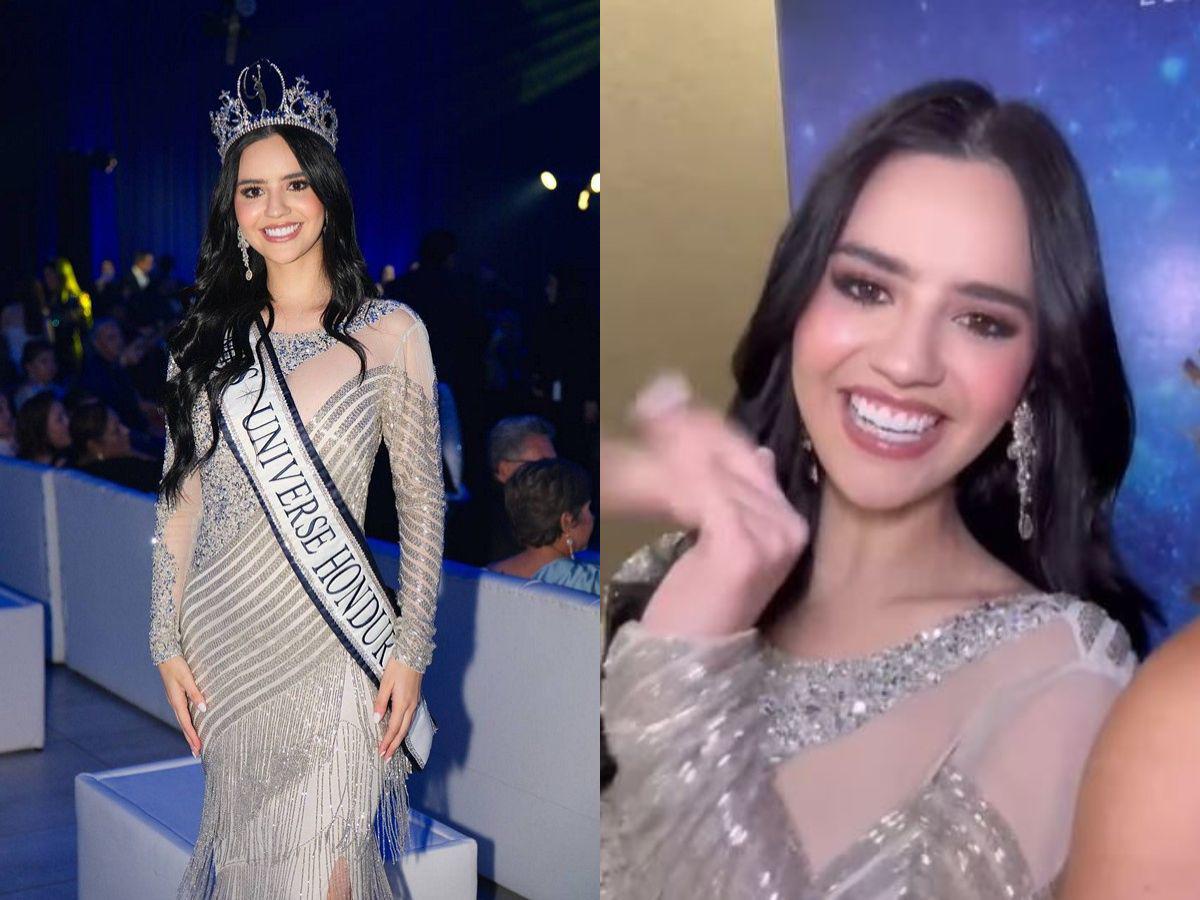 Zu Clemente lució bella y elegante en Miss Honduras Universo 2024