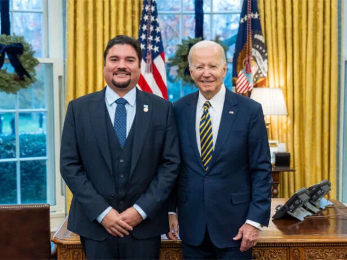 Embajador de Honduras en Estados Unidos entrega credenciales a Joe Biden