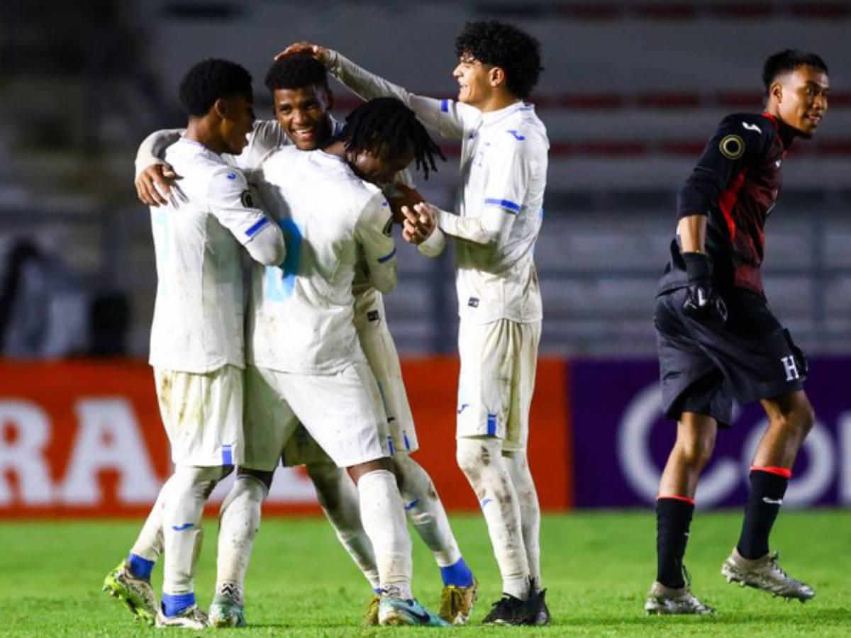 Honduras golea a El Salvador y consigue boleto a siguiente fase de Premundial sub-20