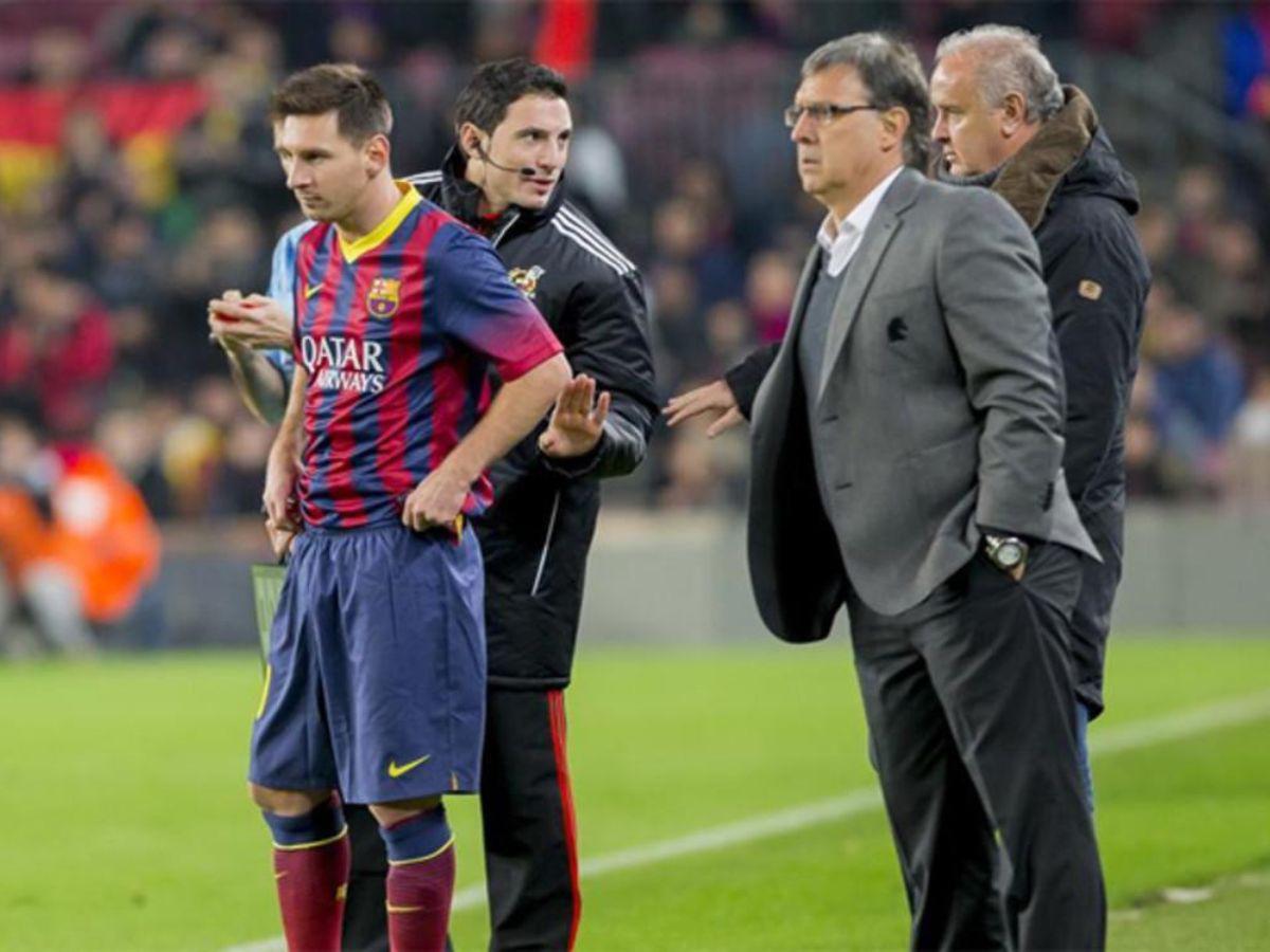 Messi y Gerardo Martino ya tuvieron relación de jugador y entrenador en Barcelona y en la Selección de Argentina.