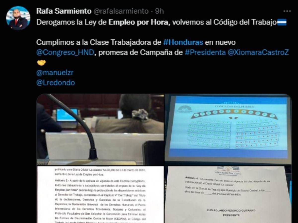 A favor y en contra: las reacciones tras la derogación de la Ley de Empleo por Hora