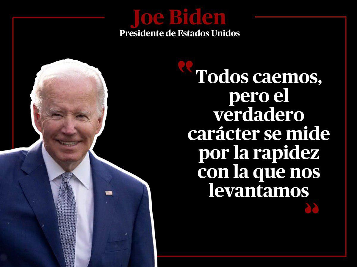 Frases de Joe Biden tras discurso felicitando a Kamala Harris y Donald Trump