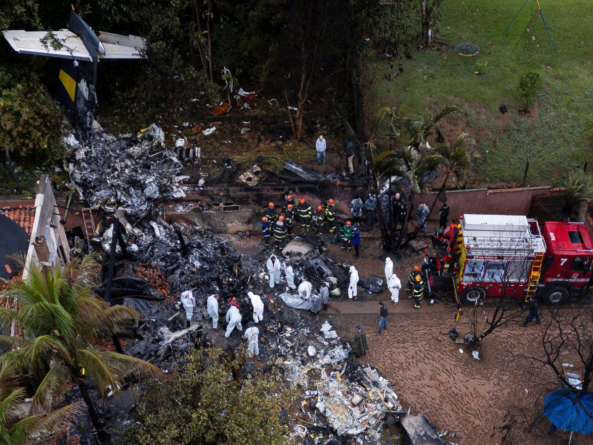 Avión accidentado que dejó 62 muertos en Brasil voló en “condiciones severas”