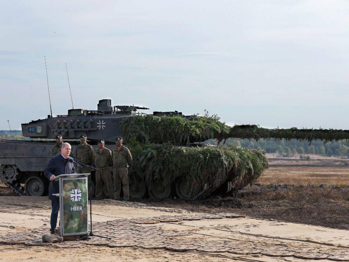 EEUU y Alemania envían 31 tanques de guerra a Ucrania