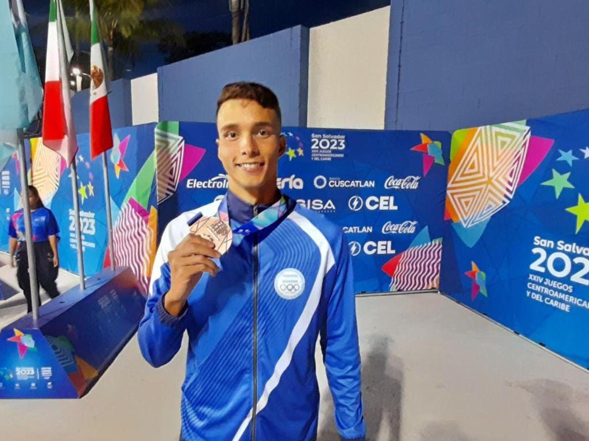 Julio Horrego consigue otra medalla de bronce para Honduras en los Juegos Centroamericanos y del Caribe en El Salvador