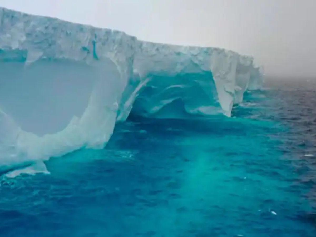 ¿Qué es el A23a, el iceberg más grande del mundo que se desprendió de la Antártida?