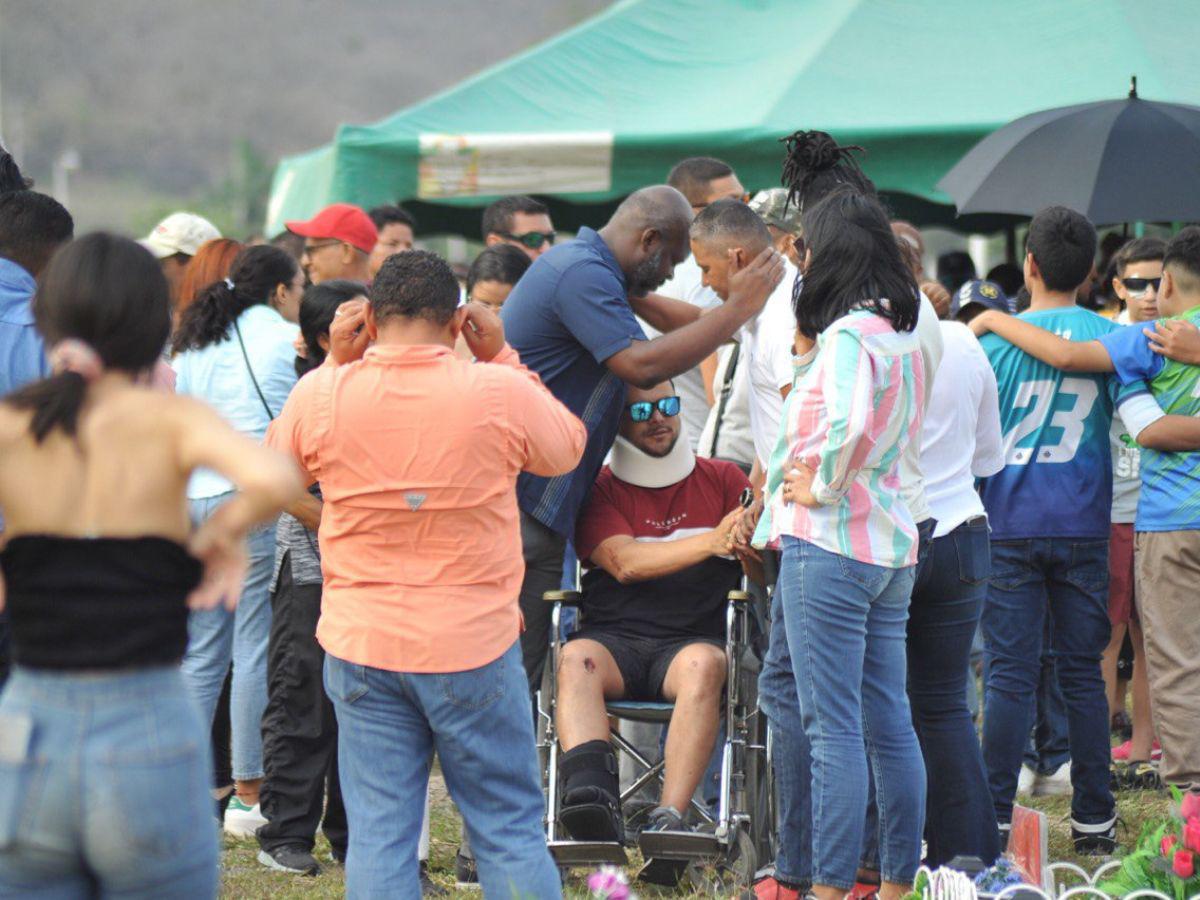 Entierro Josué Matamoros, hijo exfutbolista Rubén Matamoros