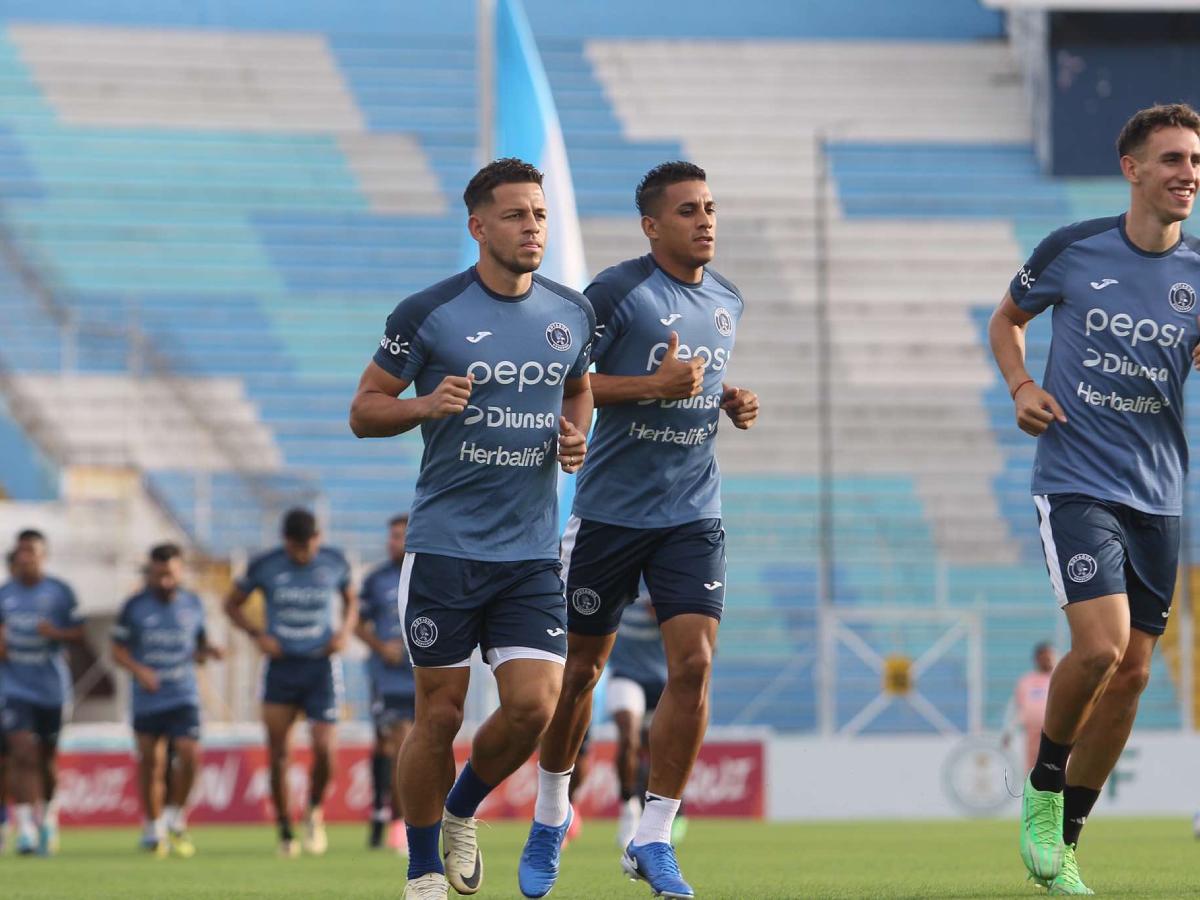 Así entrenó Motagua antes de enfrentar al Águila en Copa Centroamericana