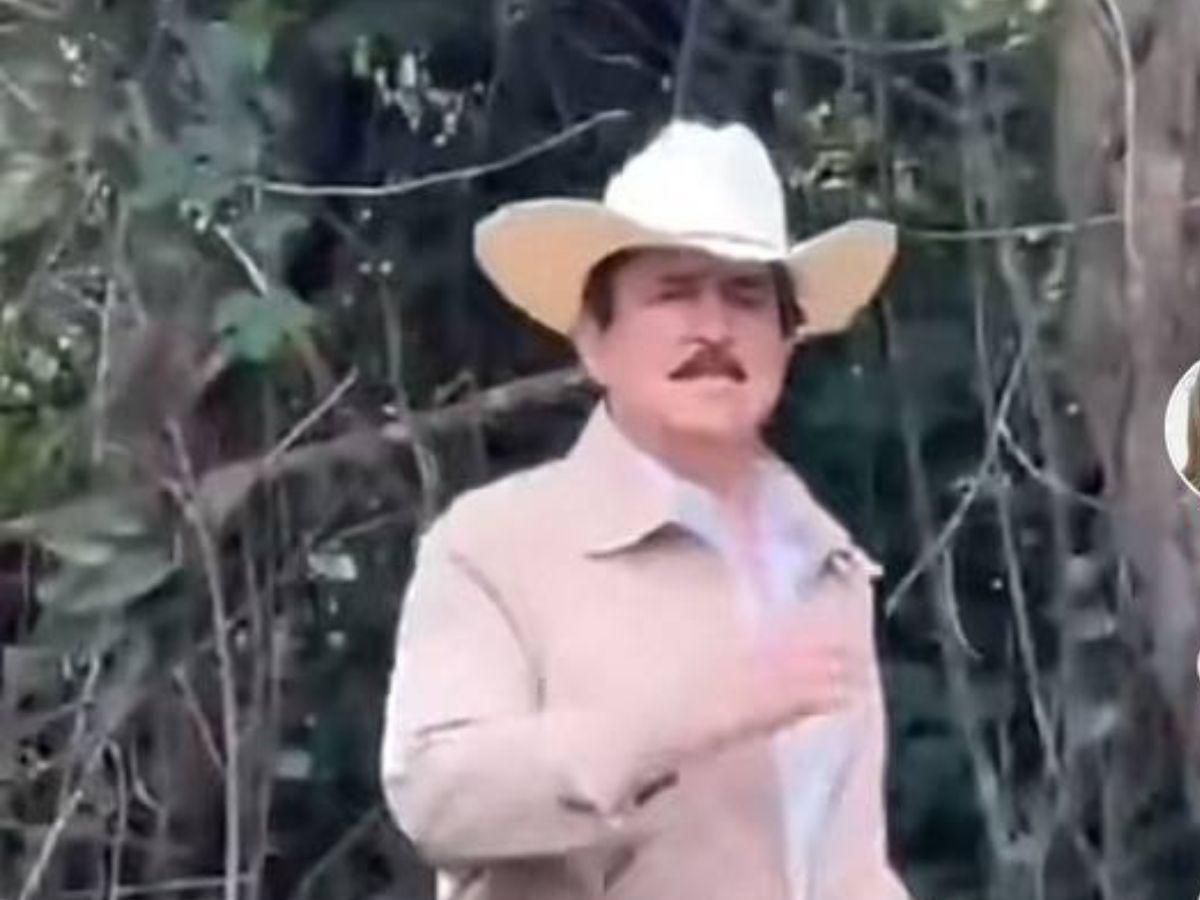 ¡En plena calma! Captan al expresidente ‘Mel’ Zelaya meciéndose en la rama de un árbol