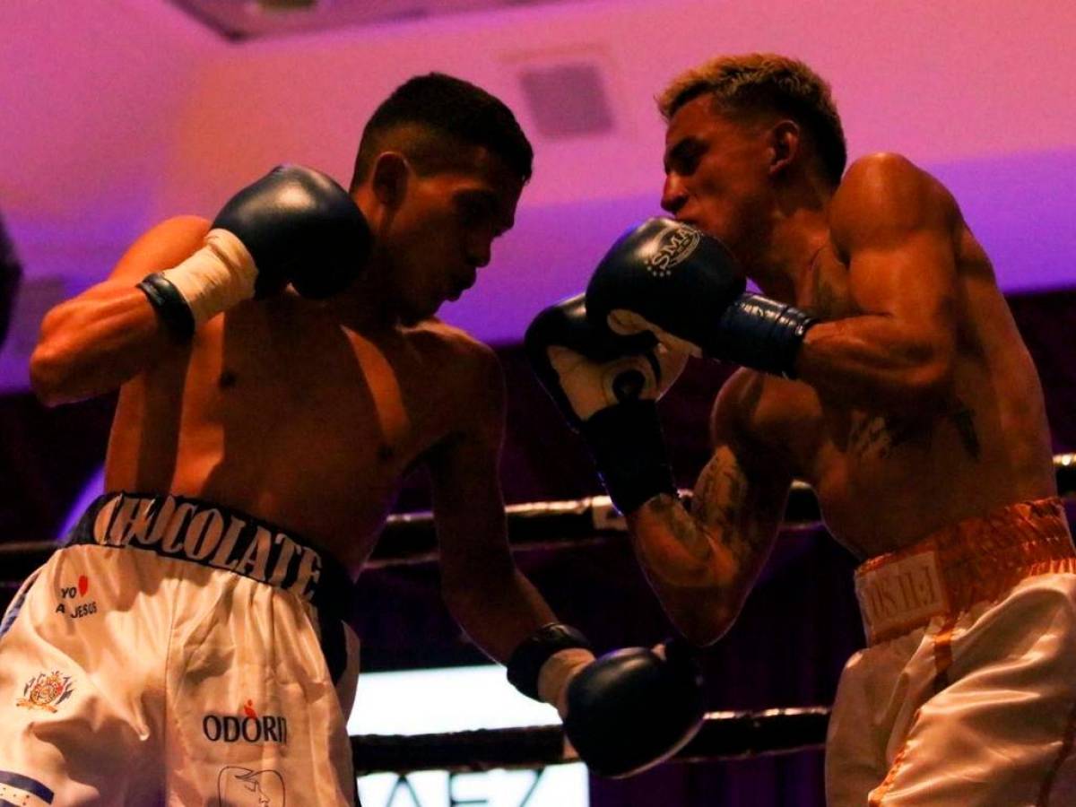 El hondureño y el costarricense protagonizaron un combate muy cerrado a lo largo de los cuatro rounds.