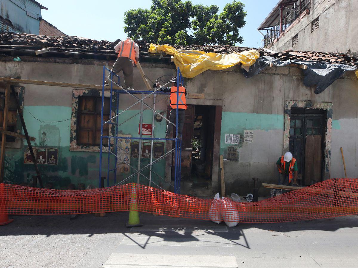 La transformación de la avenida Cervantes en el centro de Tegucigalpa