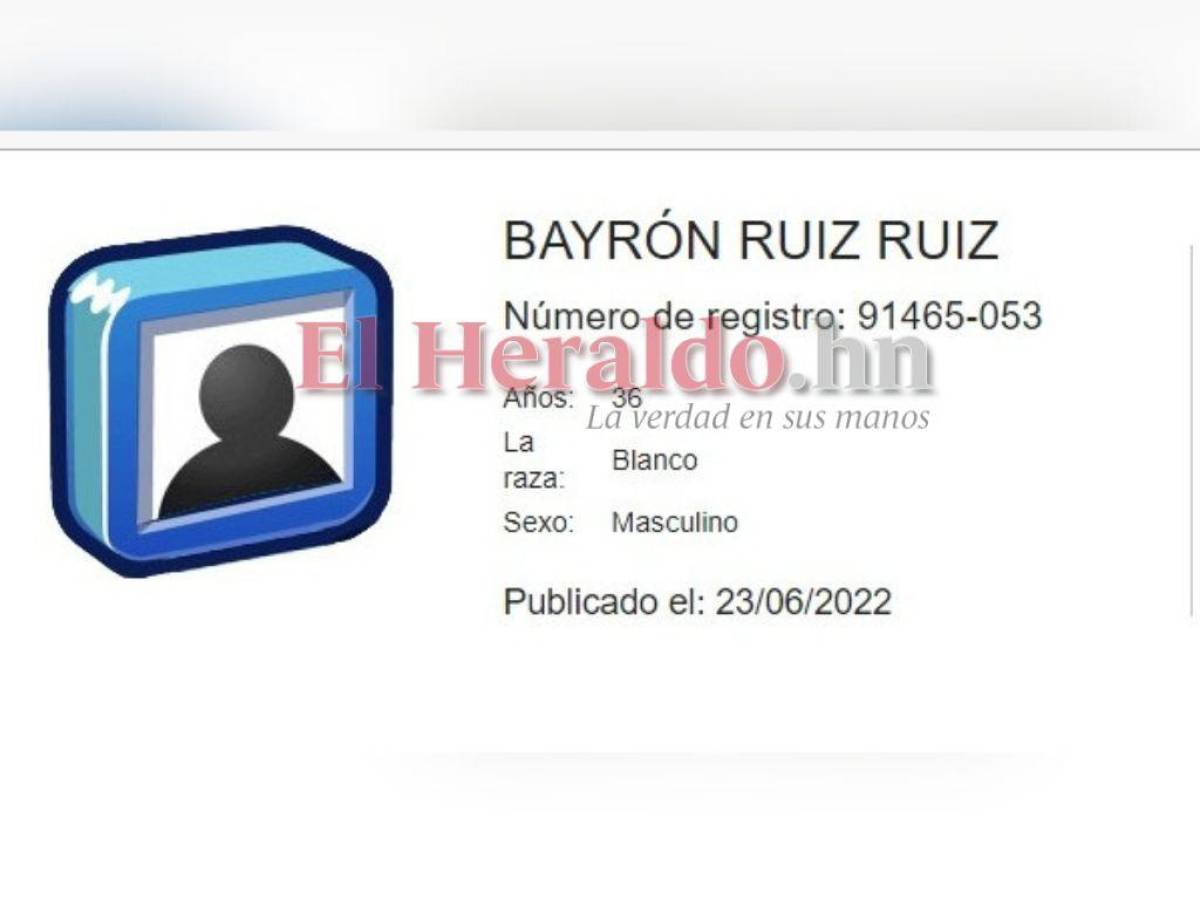 ¿Por qué el narcotraficante hondureño Byron Ruiz recobró su libertad en EE UU?