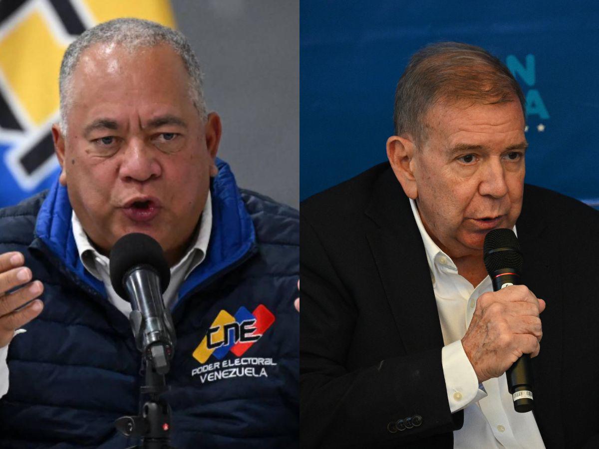 Presidente del CNE arremete contra Edmundo González por negarse a firmar acuerdo de Maduro