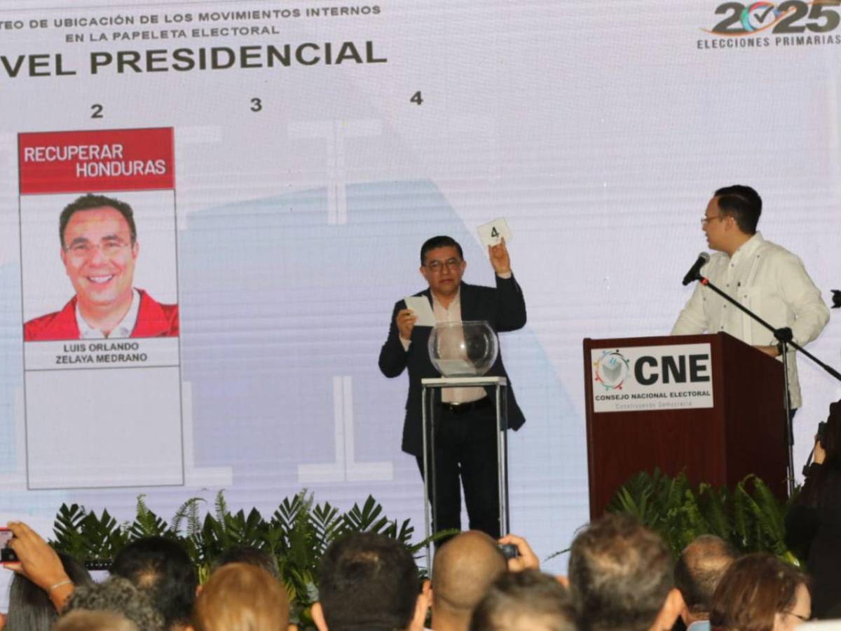 Precandidatos liberales se preparan para las elecciones primarias tras sorteo de papeletas