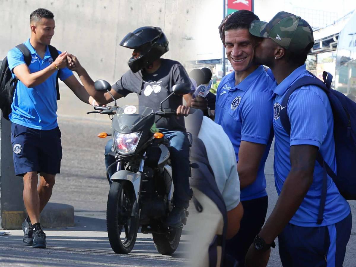 Motagua viajó a Choluteca: El beso a Rougier y el motociclista que sorprendió a todos