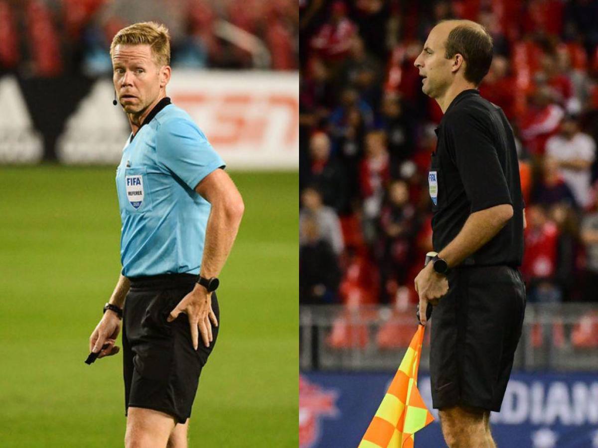 Ellos son los árbitros de la final de ida entre Olimpia y Alajuelense en el estadio Nacional