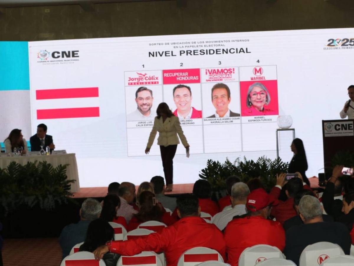 Precandidatos liberales se preparan para las elecciones primarias tras sorteo de papeletas