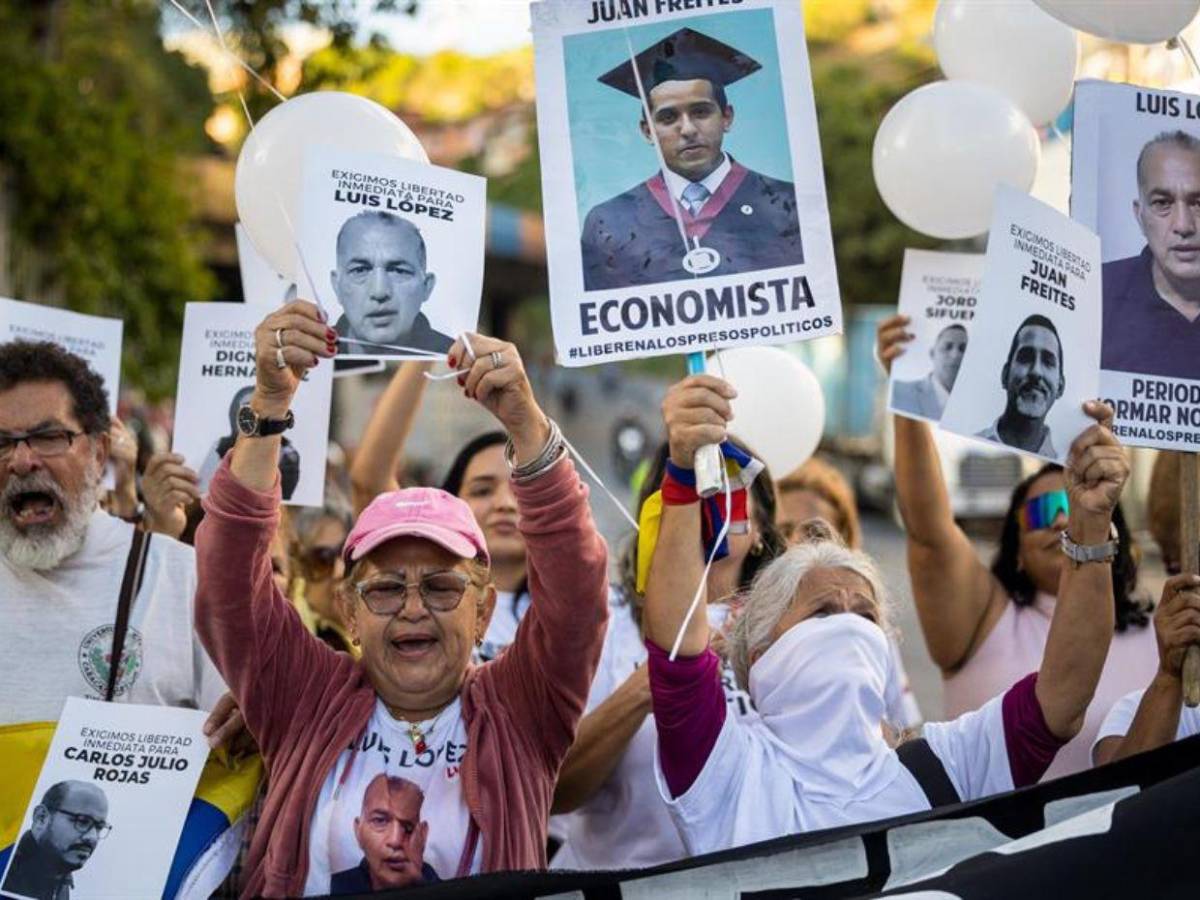 Exigen libertad: ¿Una prueba de la enorme protesta advertida para el 1 de diciembre?