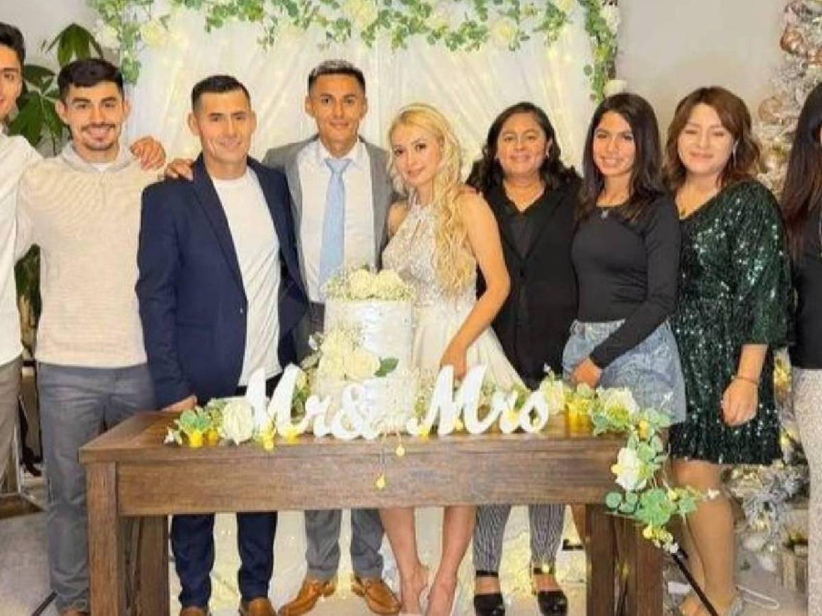 Andy Najar se casa con hermosa joven hondureña: Así fue la boda en Estados Unidos