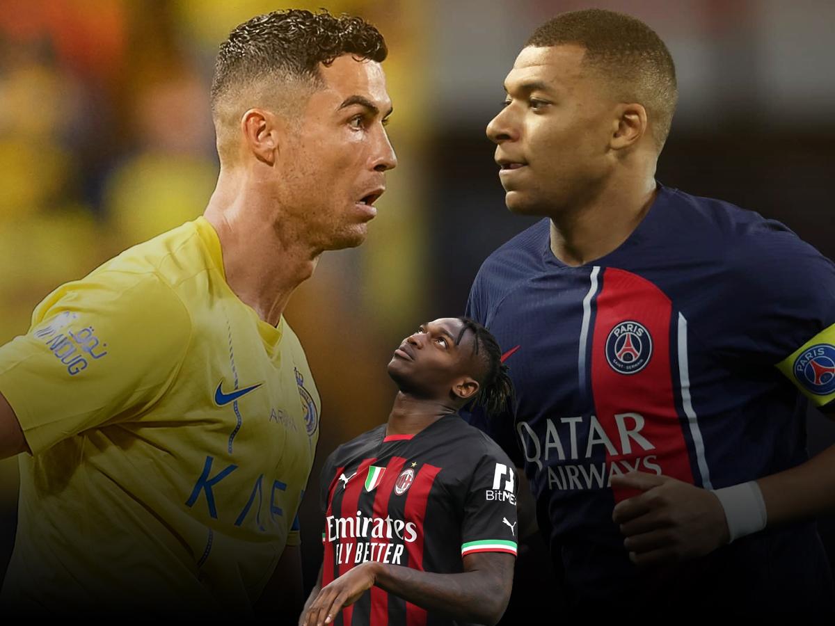 ¡Se compara con Mbappé y Cristiano! Rafael Leao de AC Milan