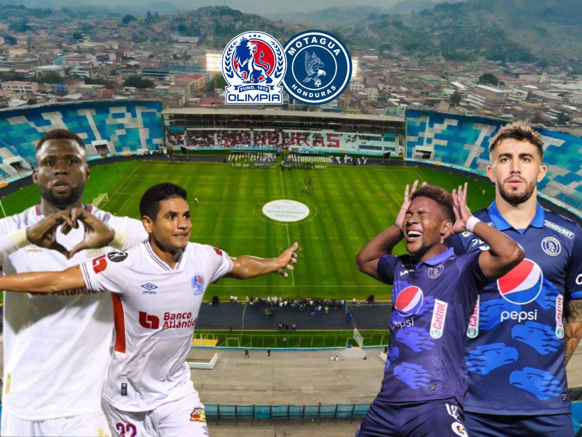 Liga Nacional 2023: Clásico Motagua vs Olimpia en vivo