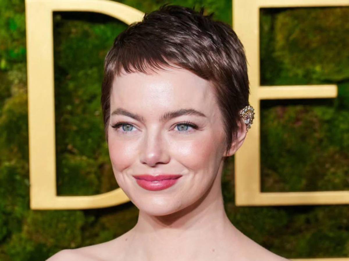 Emma Stone sorprende con un radical cambio: de cabello largo a un atrevido pixie cut