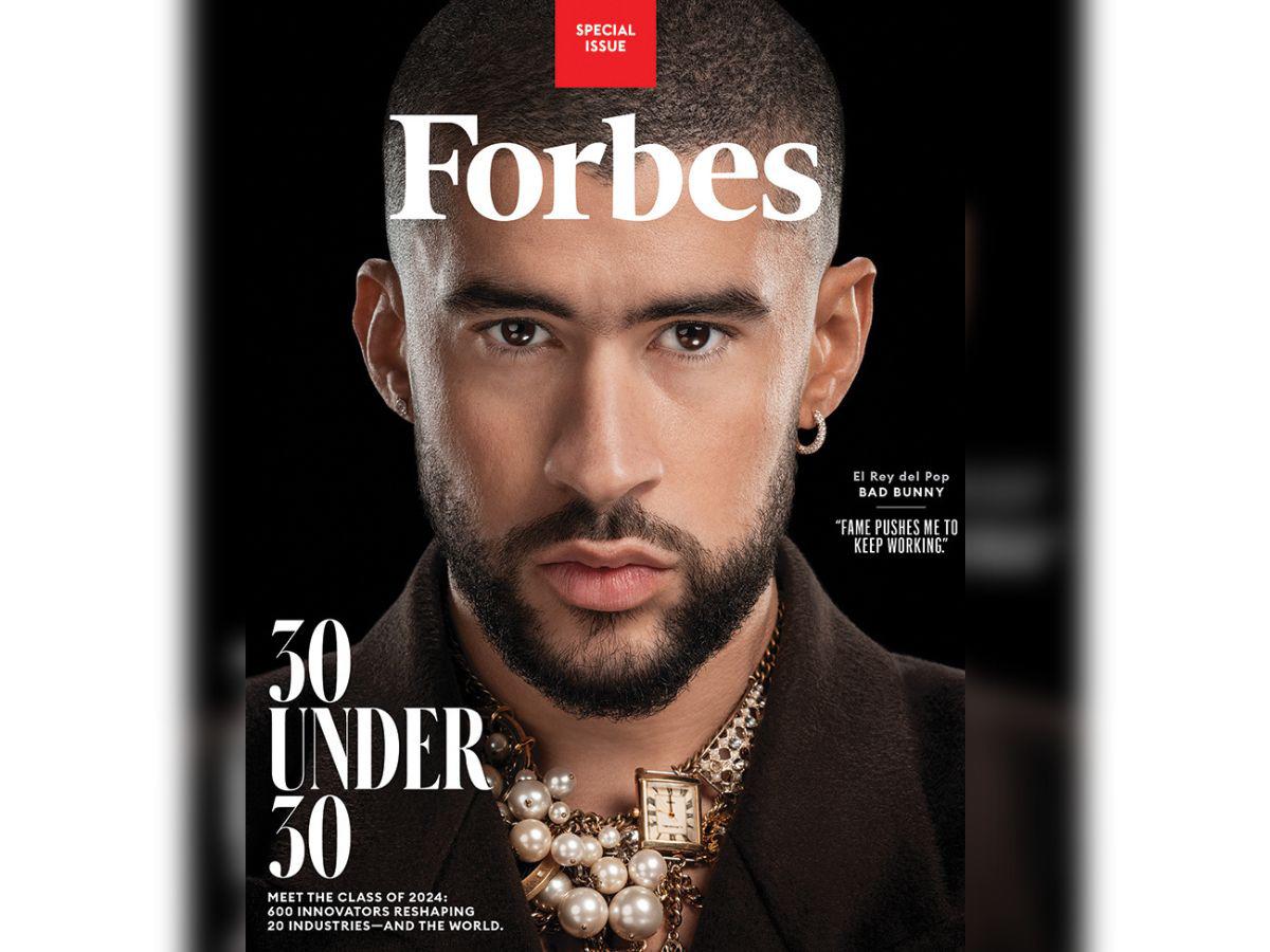 Forbes nombra a Bad Bunny como el “Rey del pop” y genera polémica