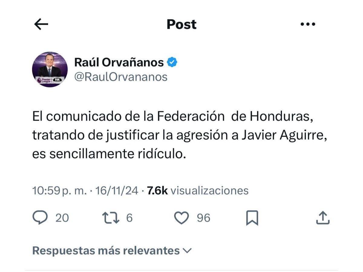 Faitelson y prensa de México atiza contra la Federación de Honduras: “Son lo que son”