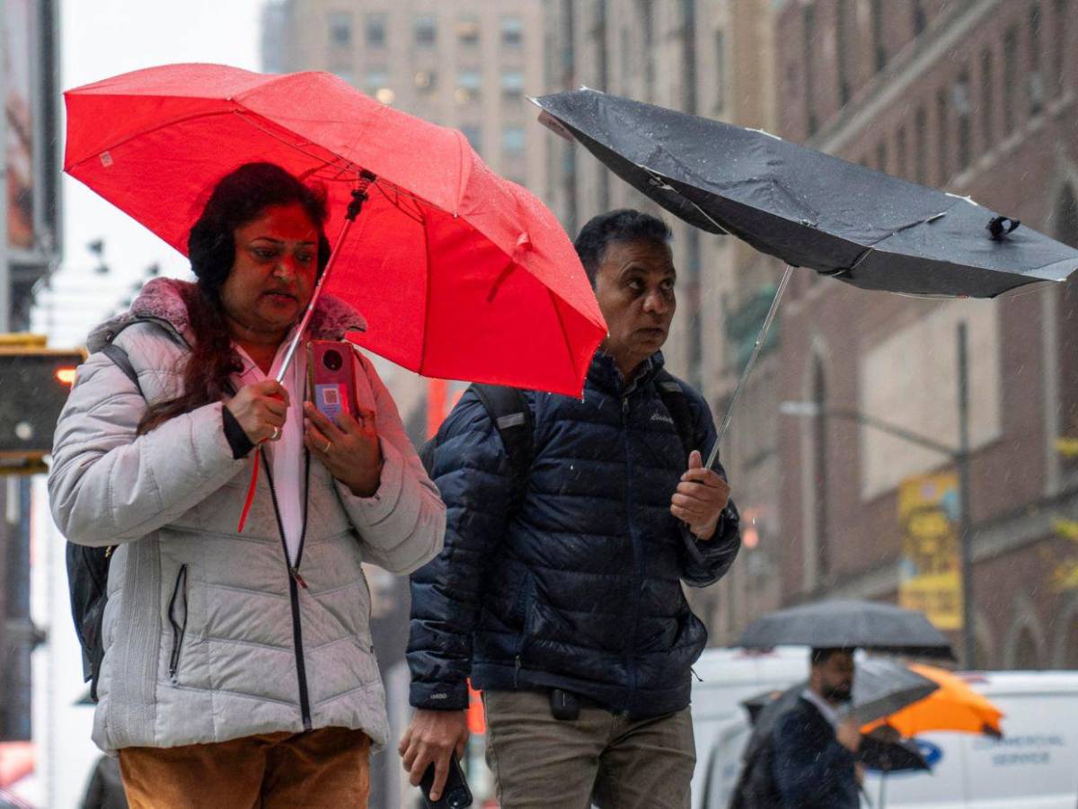 Primeras lluvias y nevadas en Nueva York: un alivio ante la grave crisis hídrica