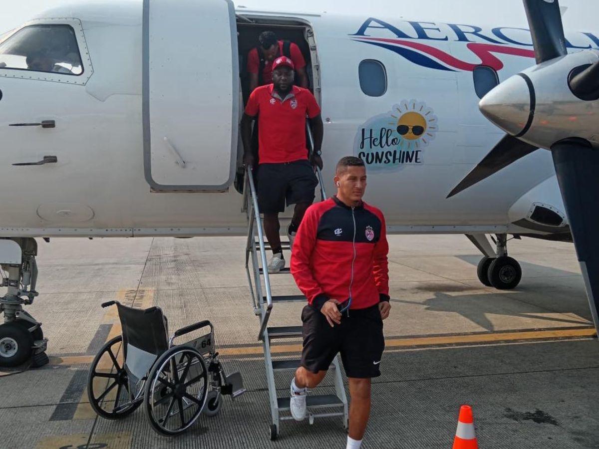 Real Sociedad arribó a San Pedro Sula en avión privado de cara a la “final” ante Marathón