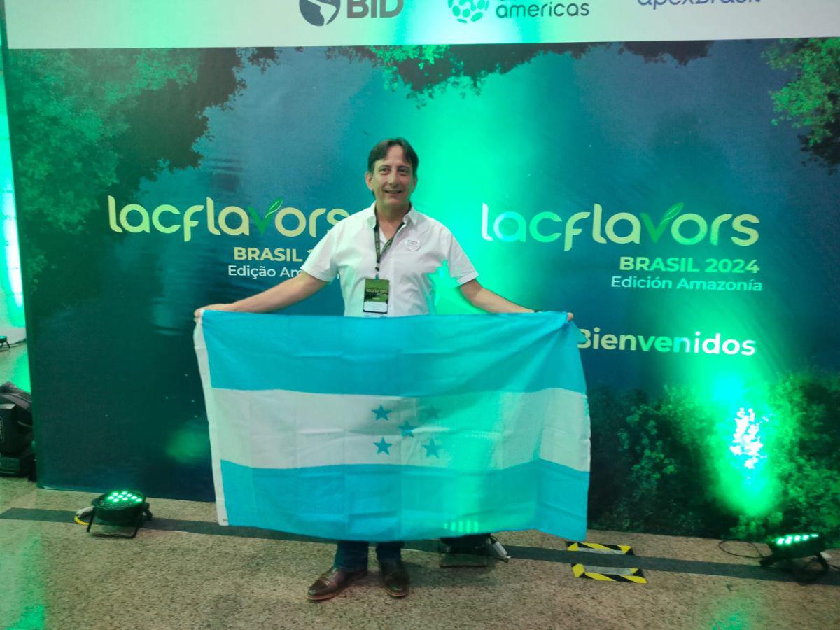 Cuellar en el Brasil, en el evento “Lacflavors 2024”.