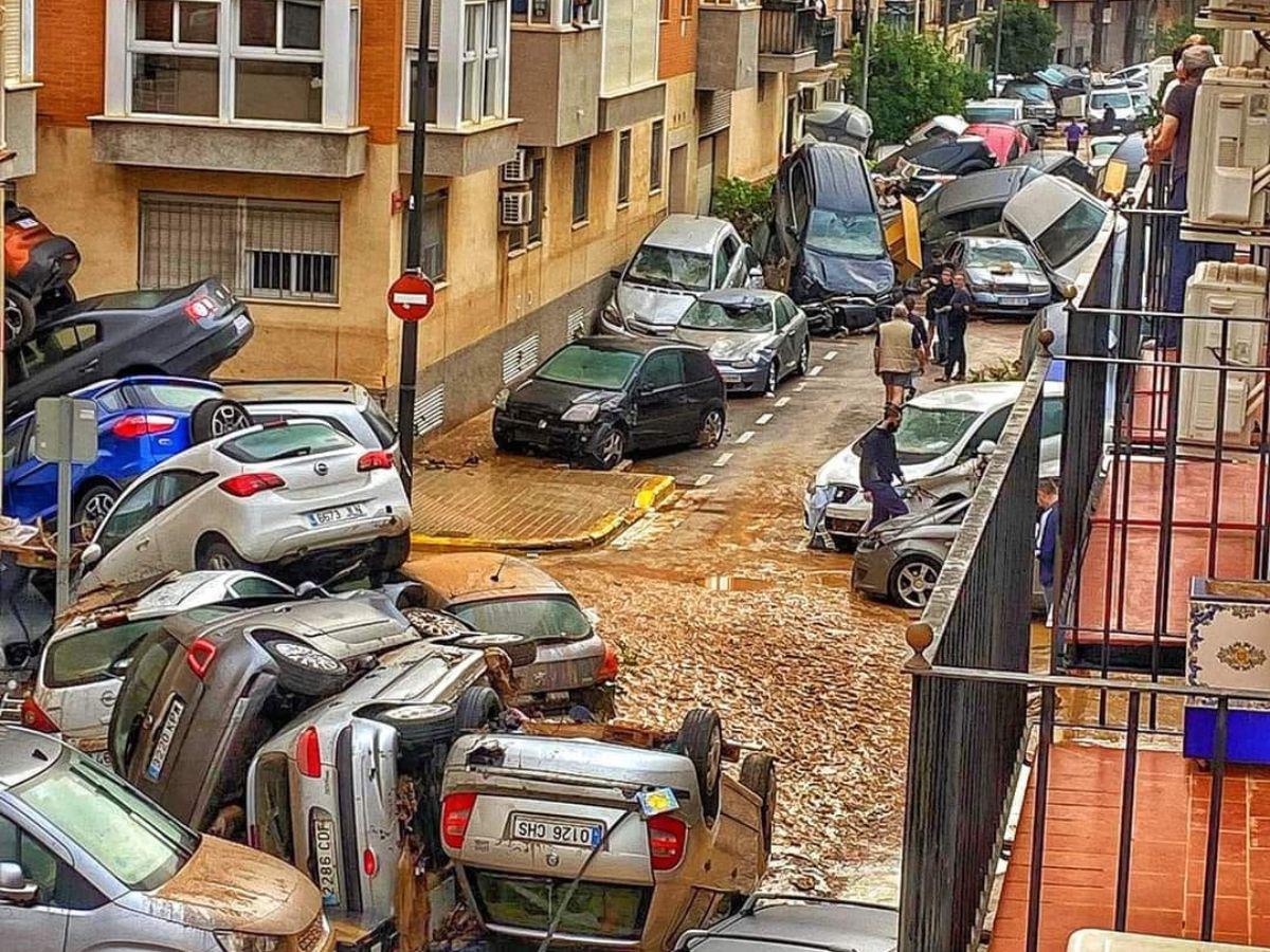 Impactantes imágenes que dejaron las catastróficas inundaciones en Valencia, España