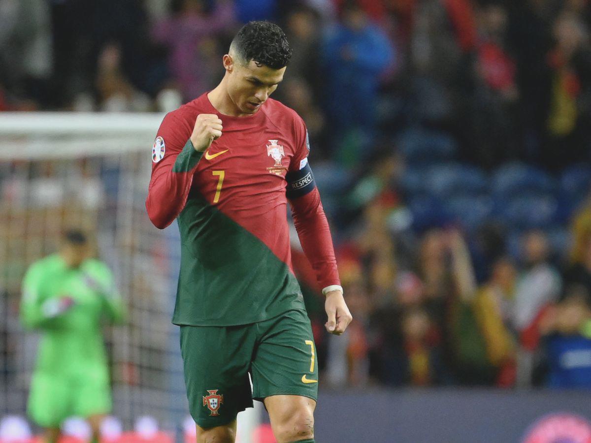 Con increíble doblete de Cristiano Ronaldo, Portugal le gana 3-2 a Eslovaquia