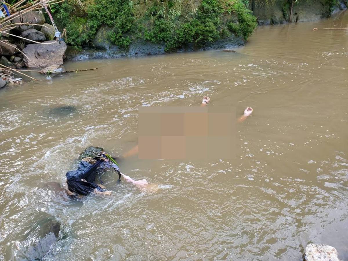 Hallan cadáver de una persona en río Guacerique en la capital de Honduras