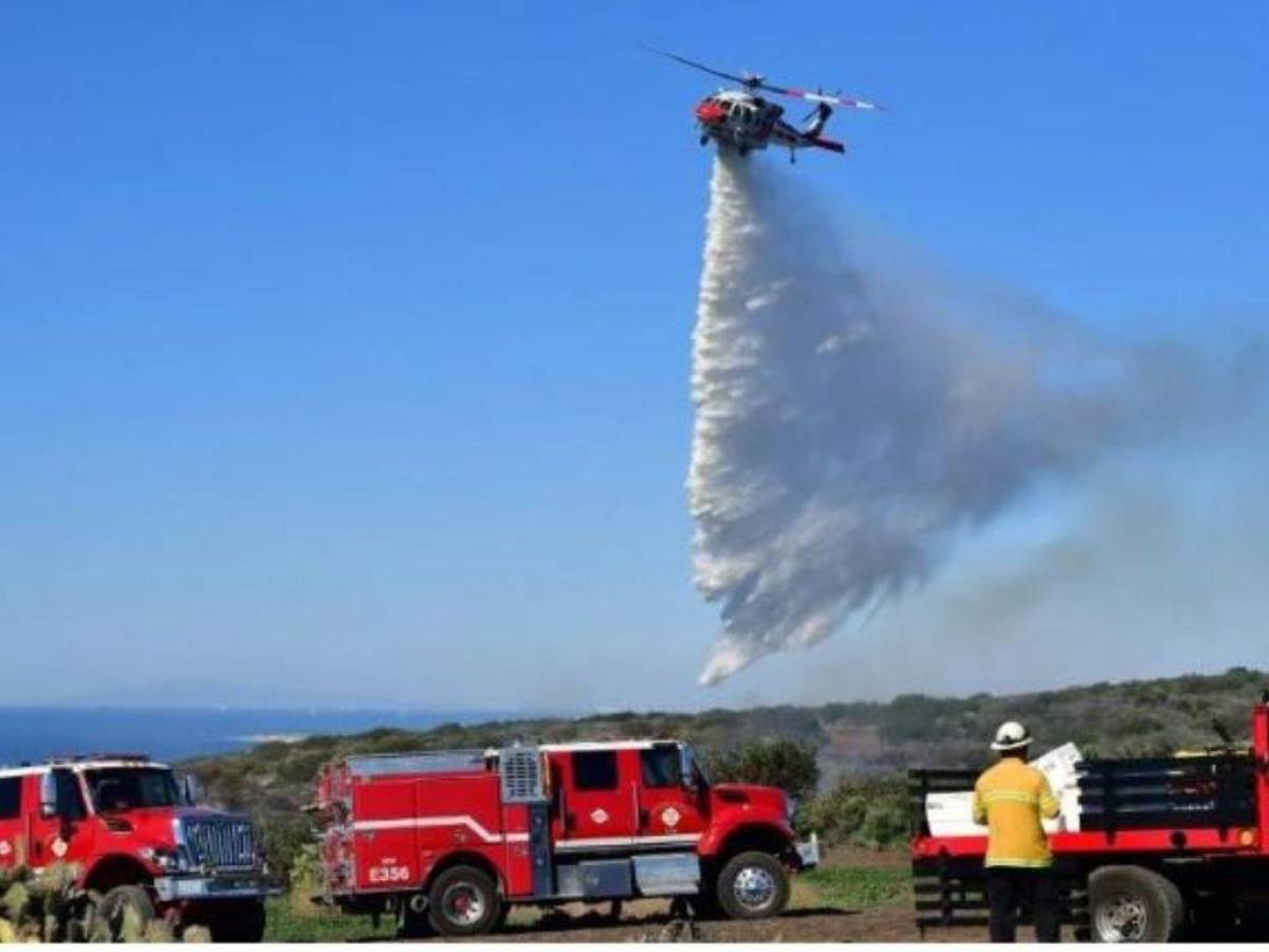 Ola de calor azota California, con sequía e incendios fuera de temporada