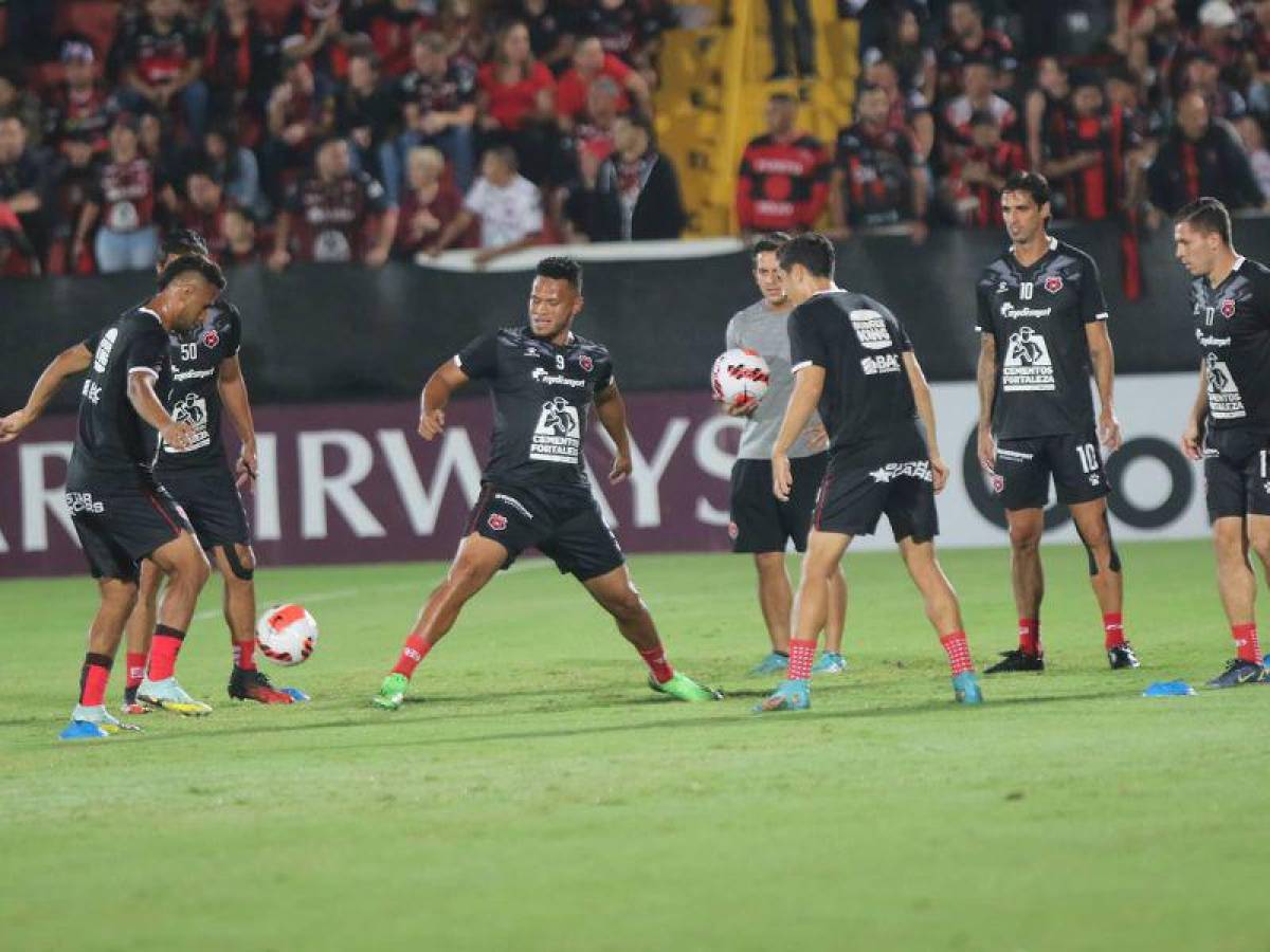 ¡Buscan remontar! Este es el 11 de Alajuelense para dejar sin gloria a Olimpia