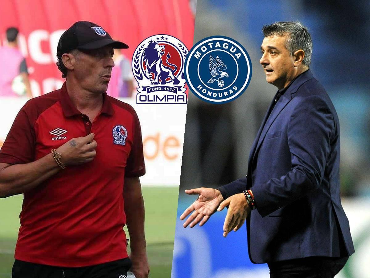 Olimpia vs Motagua: serie histórica entre los técnicos, ¿la mayor goleada?