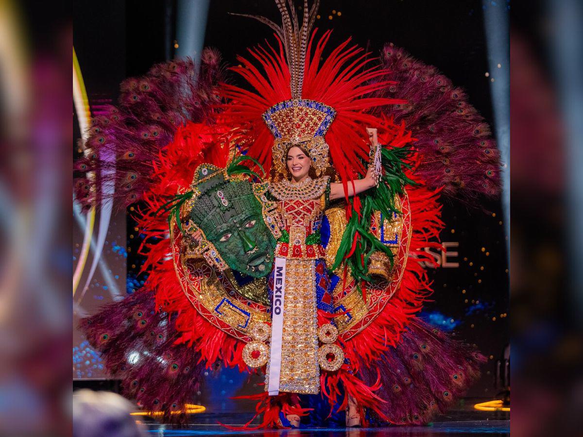 Miss Honduras entre los 10 mejores trajes típicos en Miss Universo 2024