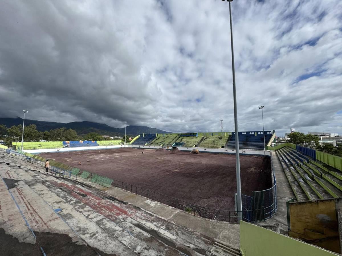 Así avanza la renovación en el estadio Juan Ramón Brevé y de esta manera quedará