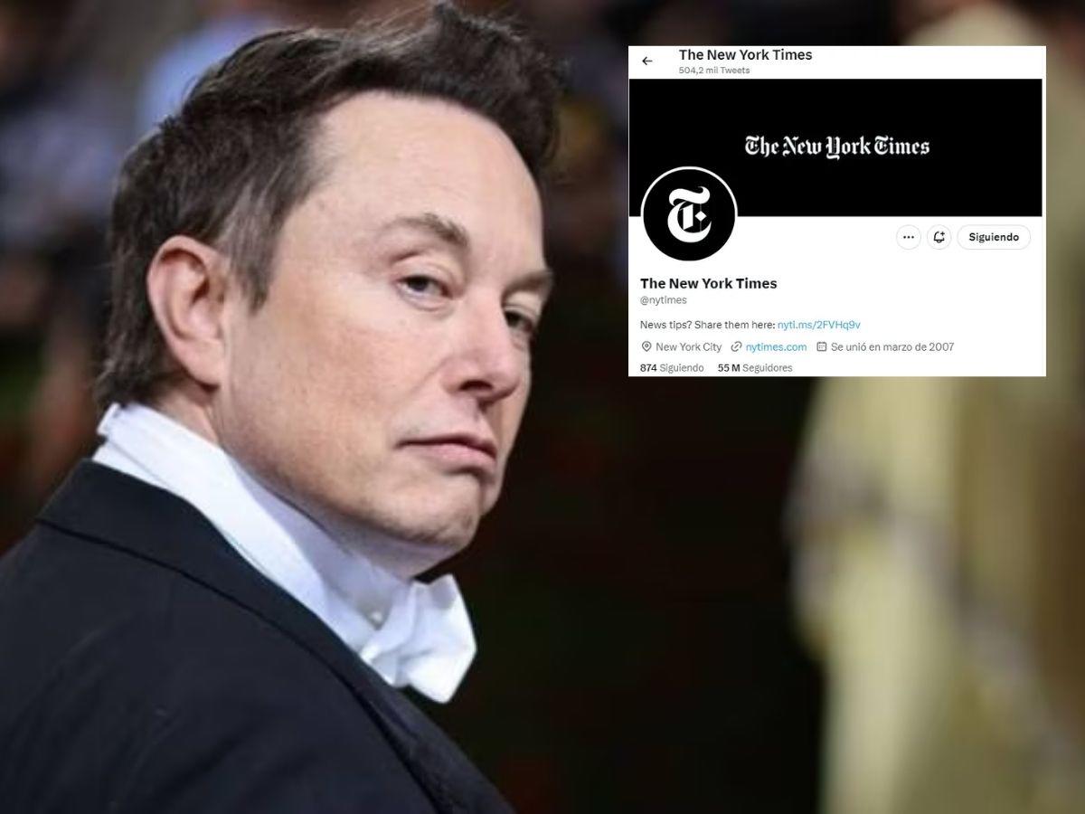 Elon Musk retira marca de verificación de Twitter a The New York Times