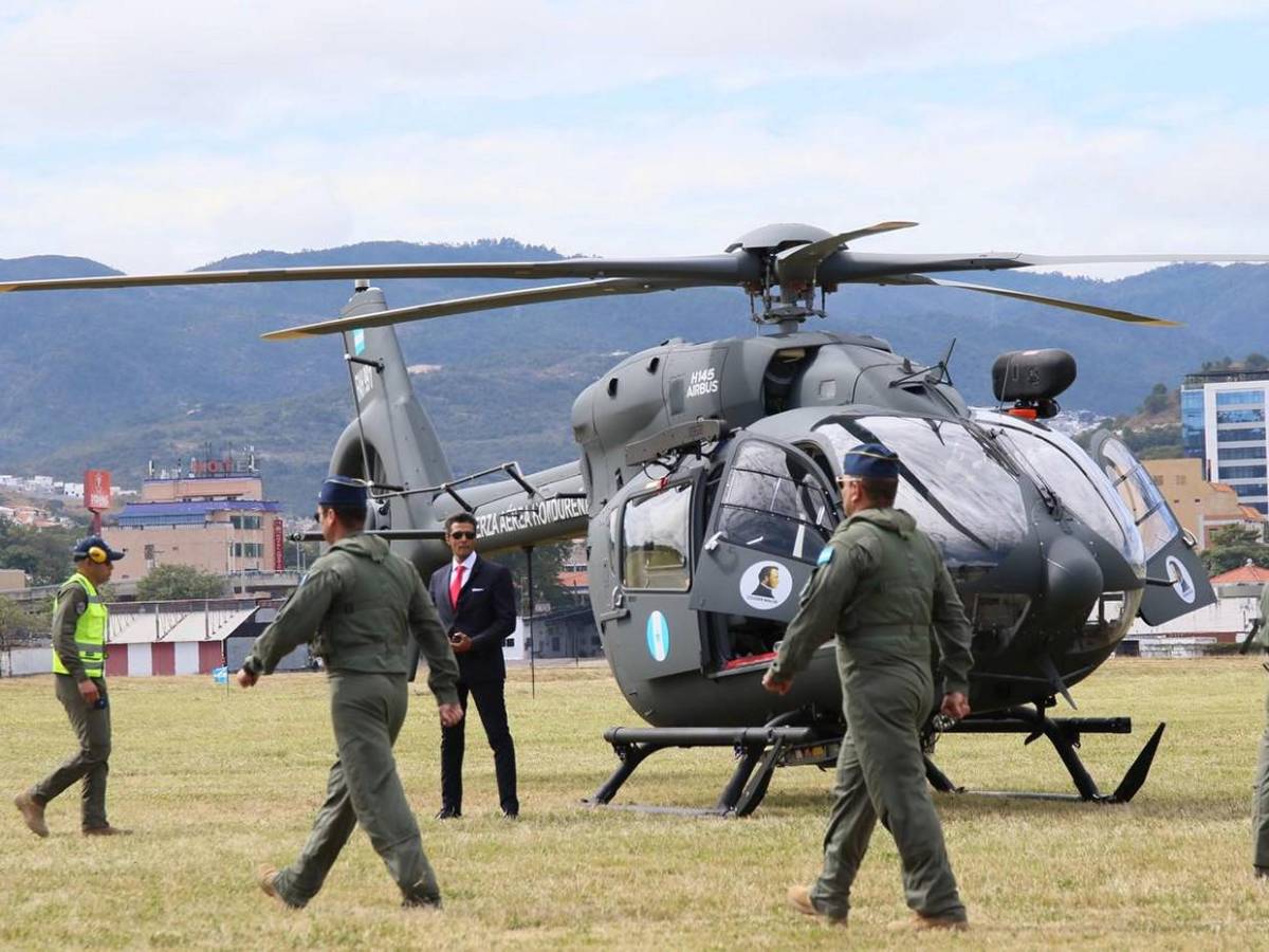 Así son los nuevos helicópteros Airbus H-145 D3 que refuerzan flota aérea de Honduras