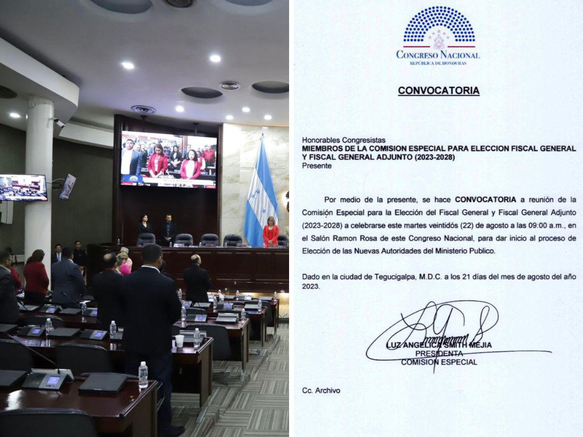 Congreso Nacional convoca a comisión especial para iniciar proceso de elección de nuevas autoridades del Ministerio Público