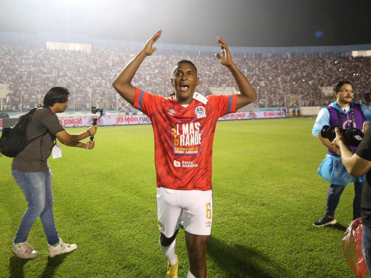 Brayan Beckeles tras ganar la Copa 36 con Olimpia: “Hoy somos dos campeones”