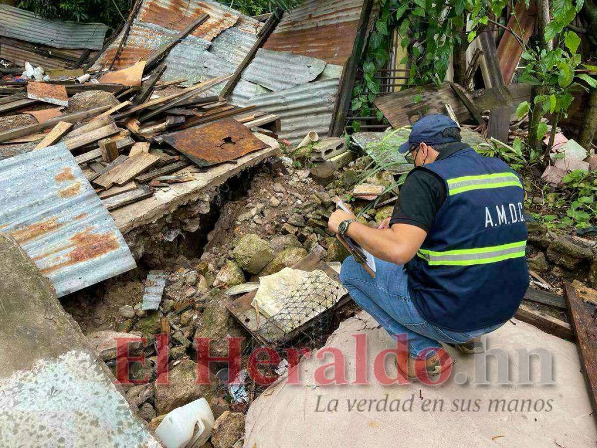 Personal técnico ha realizado las inspecciones en la zona del desastre.