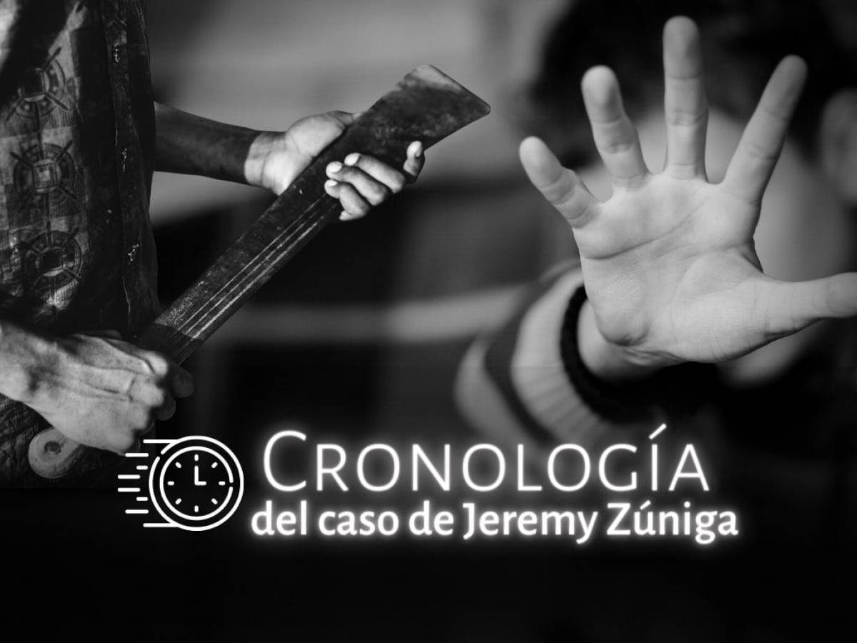 Cronología del crimen de Jeremy Zúniga, niño asesinado a machetazos en Guaimaca