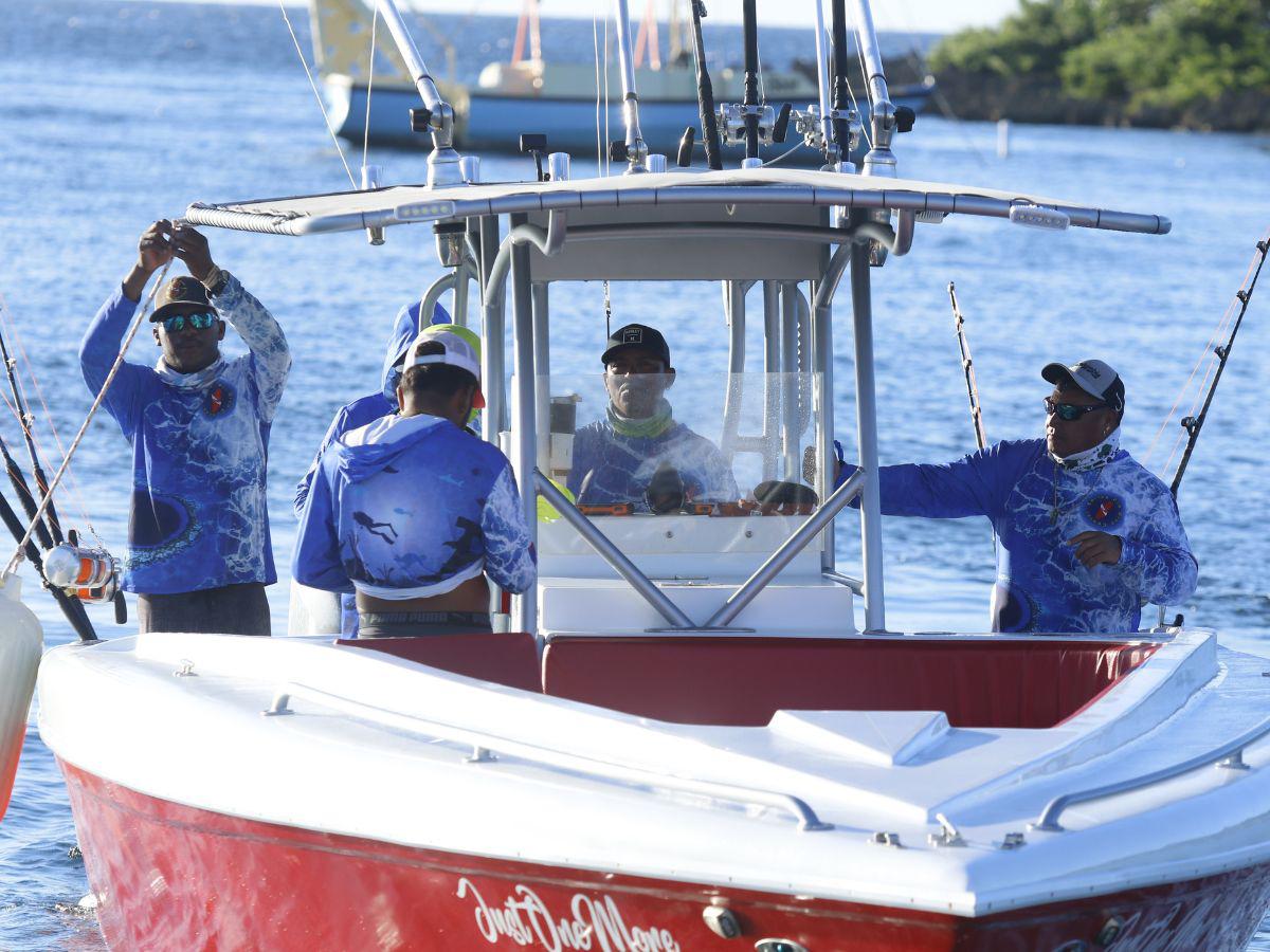 Torneo Internacional de Pesca cautivó a Roatán con reñida competencia